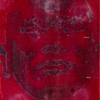 Uit clayfaces, 30-30 cm, 2014,  olieverflinnen
